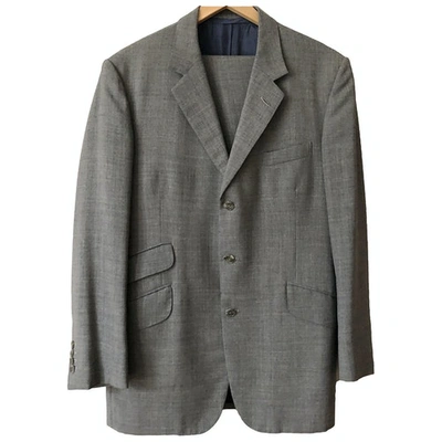 Pre-owned Richard James Wool Suit In Grey