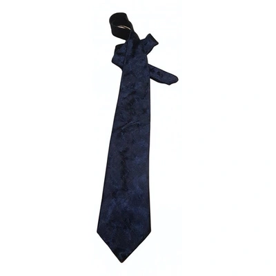 Pre-owned Romeo Gigli Tie In Blue
