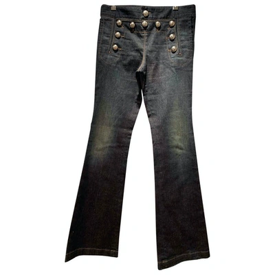 Pre-owned Gucci Blue Denim - Jeans Trousers