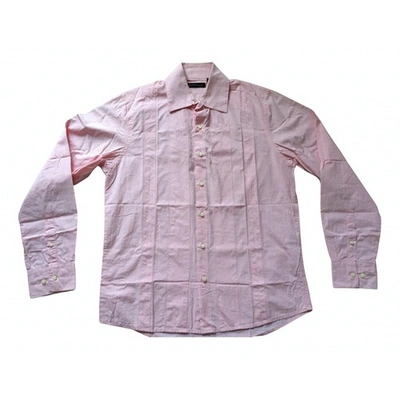 Pre-owned Kenneth Cole Shirt In Pink