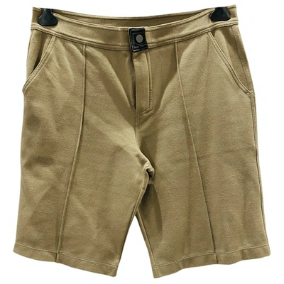 Pre-owned Alexander Wang Camel Cotton Shorts