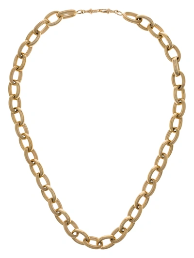 Marie Lichtenberg 10k Yellow Gold Rosa Chain Choker Necklace