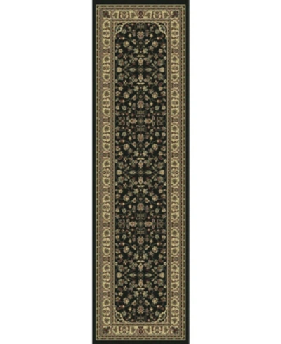 Km Home Closeout!  Umbria 953 2'2" X 7'7" Runner Rug In Black