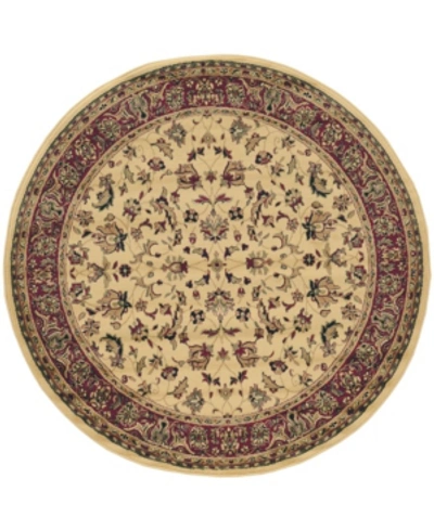 Km Home Closeout!  Umbria 953 5'3" X 5'3" Round Rug In Ivory