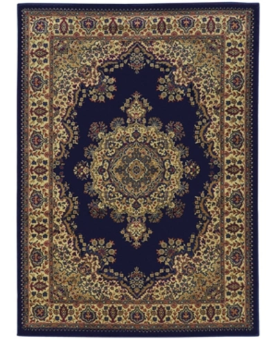 Km Home Closeout!  Umbria 1191 5'5" X 7'7" Area Rug In Black