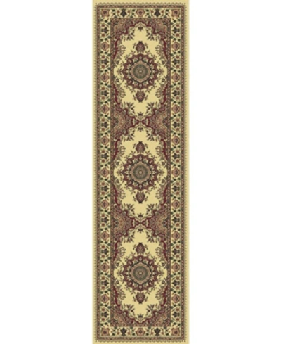 Km Home Closeout!  Umbria 1191 2'2" X 7'7" Runner Rug In Ivory