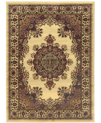Km Home Closeout!  Umbria 1191 5'5" X 7'7" Area Rug In Ivory