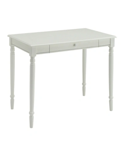 Convenience Concepts French Country Desk In White