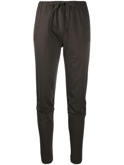 Kristensen Du Nord Slim-fit Trousers In Brown