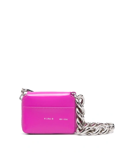 Kara Bike Mini Wallet Bag In Pink