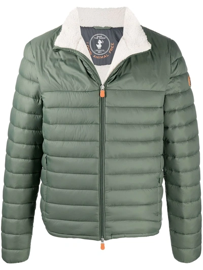 Save The Duck D3948m Gigay Padded Jacket In Green