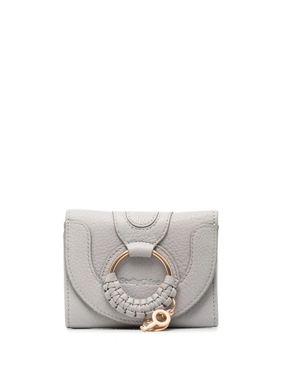 See By Chloé Hana Leather Purse In Grey