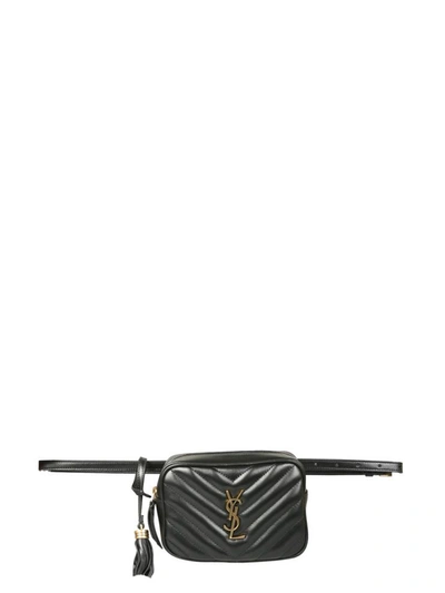 Saint Laurent Lou Belt Bag In Black