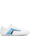 Prada White/light Blue Rev Sneakers
