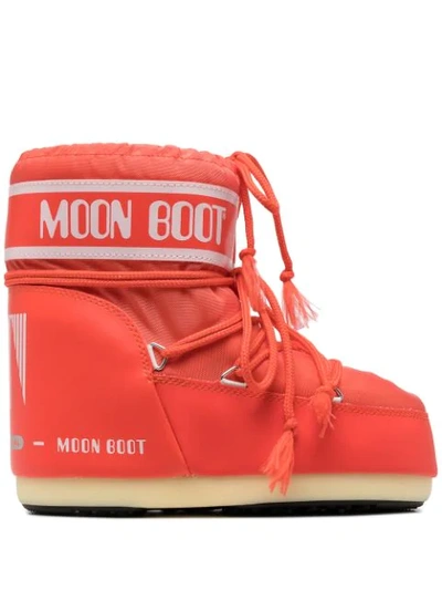 Moon Boot Logo-printed S In Orange