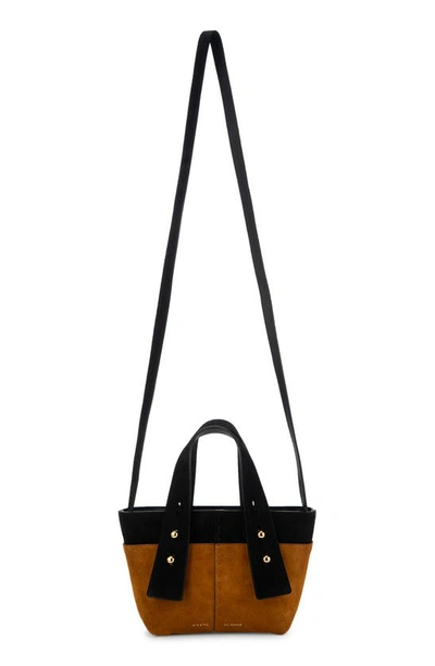 Frame Les Second Mini Crossbody Bag In Whiskey Multi