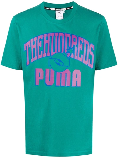 Puma The Hundreds Print T-shirt In Green