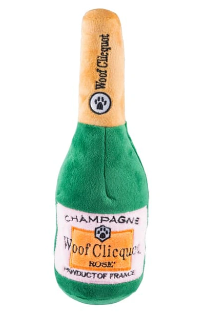 Haute Diggity Dog Woof Clicquot Rose Dog Toy In Green