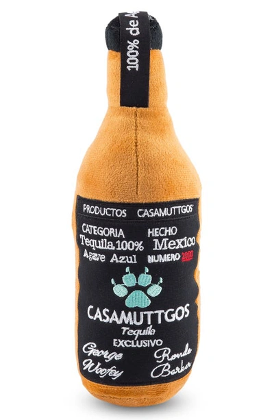 Haute Diggity Dog Casamuttgos Tequila Plush Dog Toy In Brown