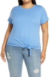 Sanctuary Perfect Knot T-shirt In Forget Me Not
