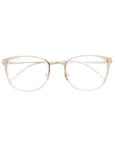 Tom Ford Square-framed Glasses In Neutrals