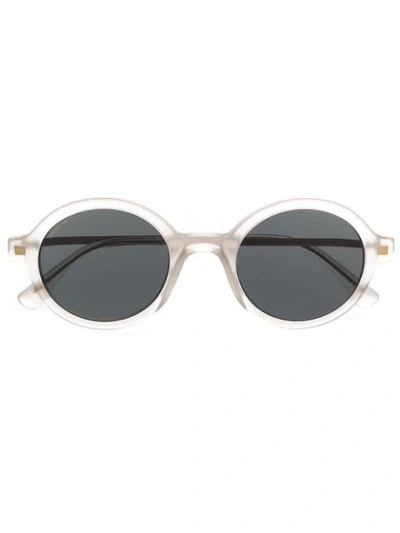 Mykita Esbo Round-frame Sunglasses In Grey