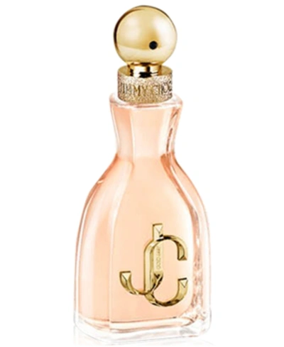Jimmy Choo I Want Choo Eau De Parfum Spray, 3.3-oz. In Frg Red Glitter Packaging