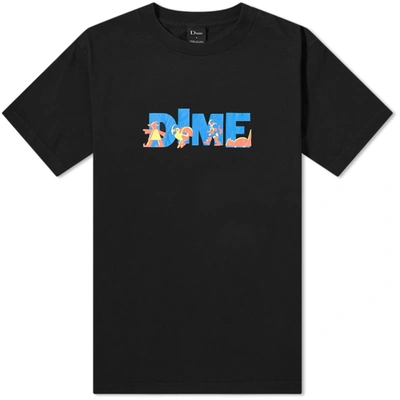 Dime Toy Store Tee In Black