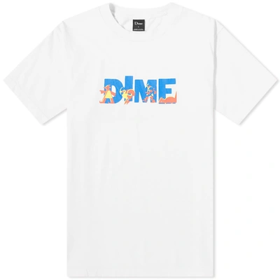 Dime Toy Store Tee In White