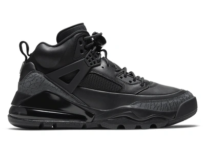 Pre-owned Jordan  Spizike 270 Boot Triple Black In Black/black-anthracite-black
