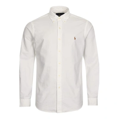 Ralph Lauren Slim Fit Oxford Shirt - White