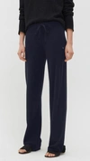 Chinti & Parker Chinti And Parker Cashmere Wide-leg Sweatpants In Navy
