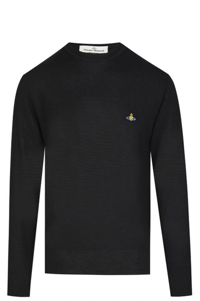 Vivienne Westwood Classic Roundneck Sweater Black