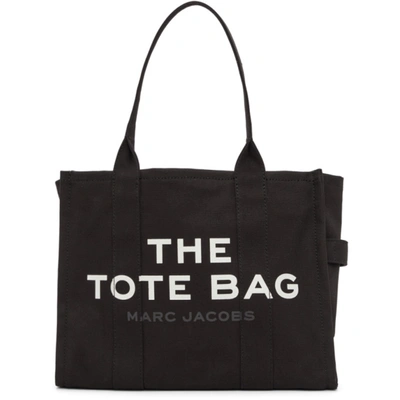 Marc Jacobs Black 'the Traveler' Tote In Black
