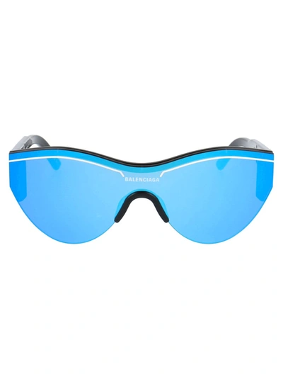 Balenciaga Bb0004s Sunglasses In Blue