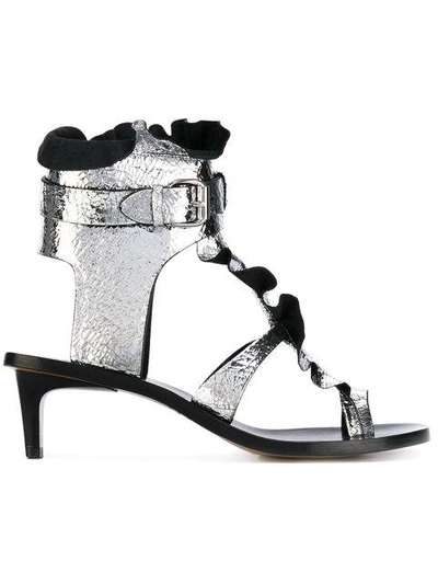 Isabel Marant - Metallic (grey) Ansel Sandals