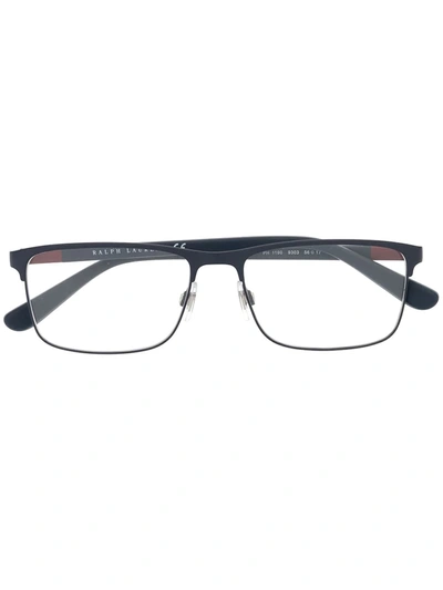 Polo Ralph Lauren Square Frame Glasses In Blue