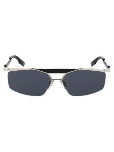 Dior Eyewear Psychodelic Navigator Sunglasses In Silver