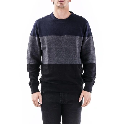 Tommy Hilfiger Sweaters In Black-blue-grey
