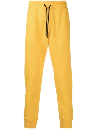 Paura Drawstring Track Trousers In Yellow