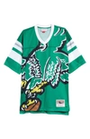 Mitchell & Ness Kids' Nfl Big Face V-neck Mesh Jersey In Broncos