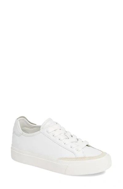 Rag & Bone Army Low Top Sneaker In White Leather