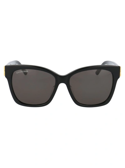 Balenciaga Bb0102sa Sunglasses In Black