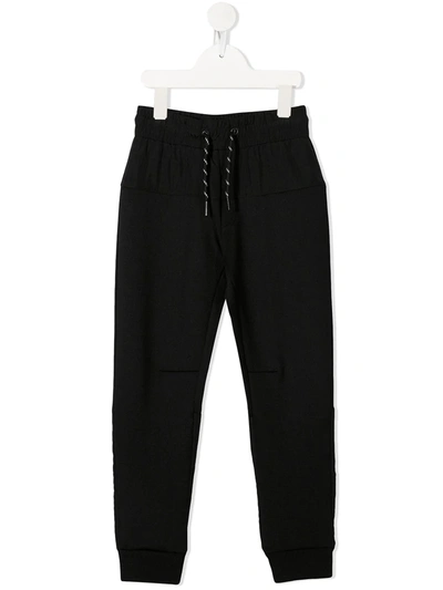 Dkny Kids' Rear Logo Track Trousers In Black