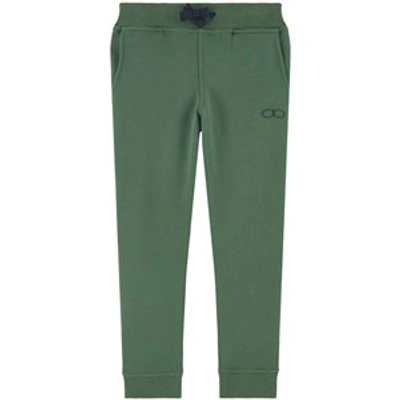 Ai Riders On The Storm Kids'  Fleece Tracksuit Pants In Green