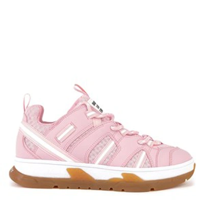 Burberry Babies'  Pink Branded Trainers