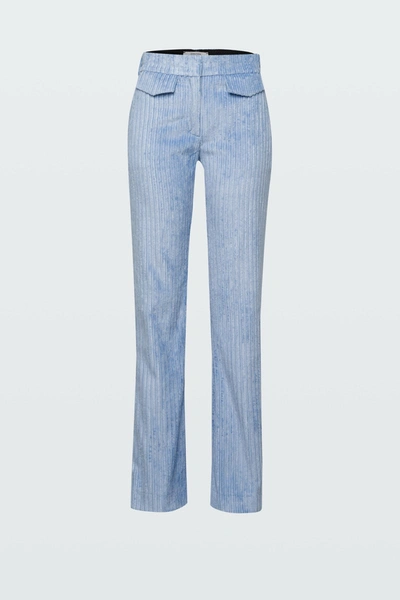 Dorothee Schumacher Sporty Lines Pants In Blau