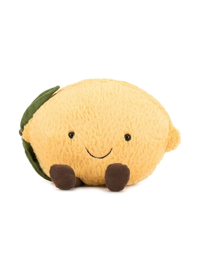 Jellycat Kids' Amuseable Lemon Soft Toy In Orange