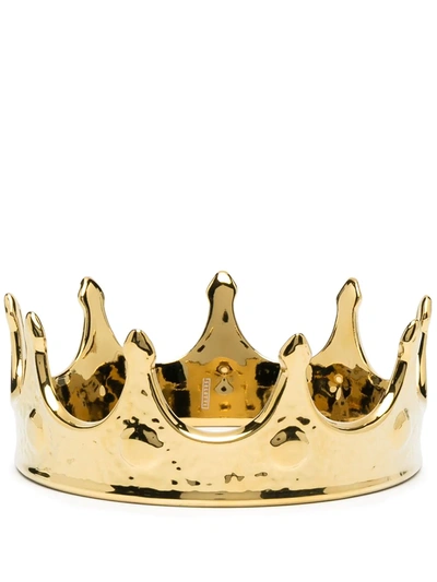 Seletti Porcelain Gold Crown
