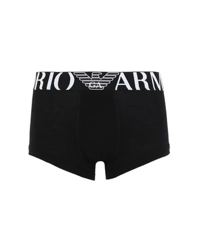 Emporio Armani Boxers In Black